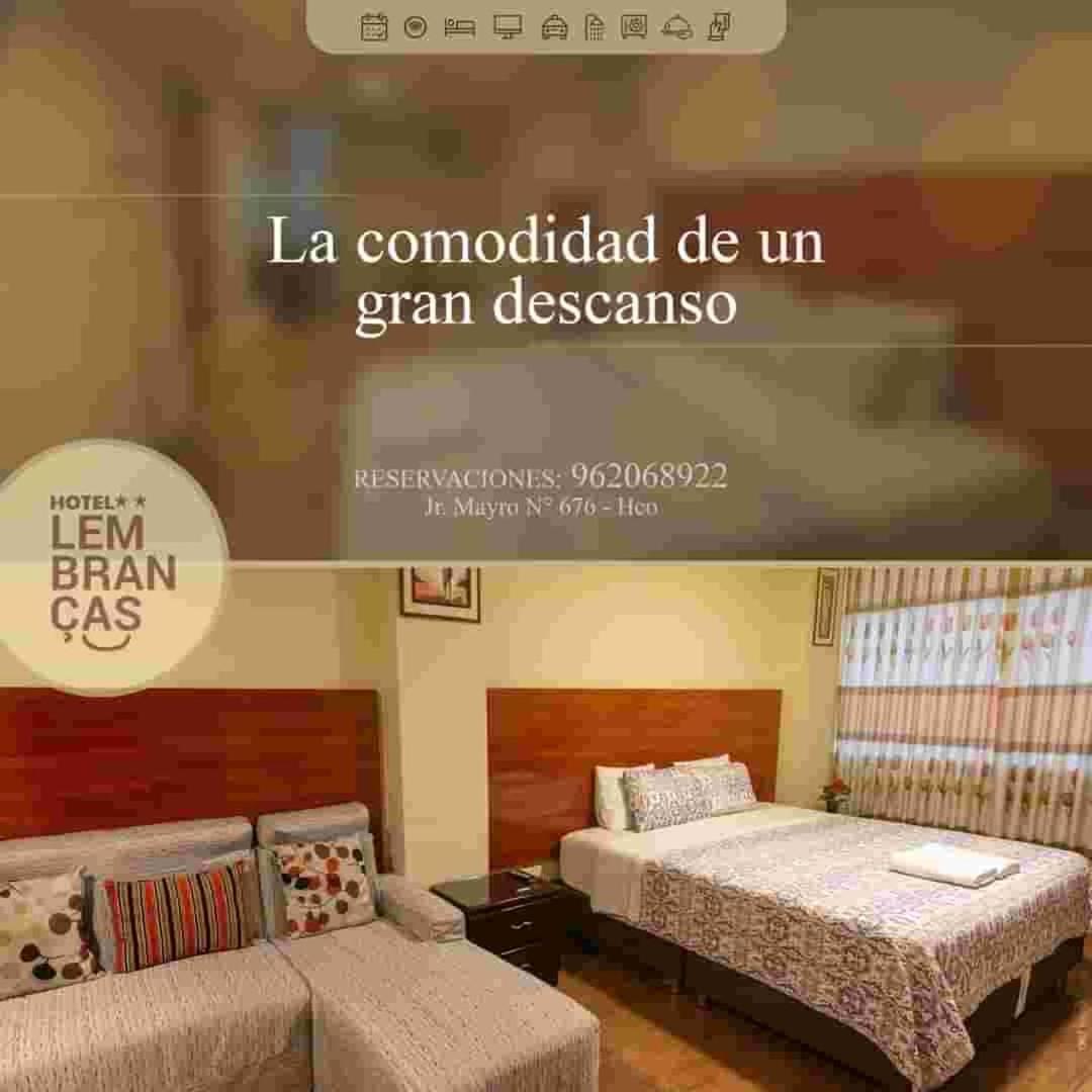 Lembrancas Hotel Huánuco Eksteriør billede